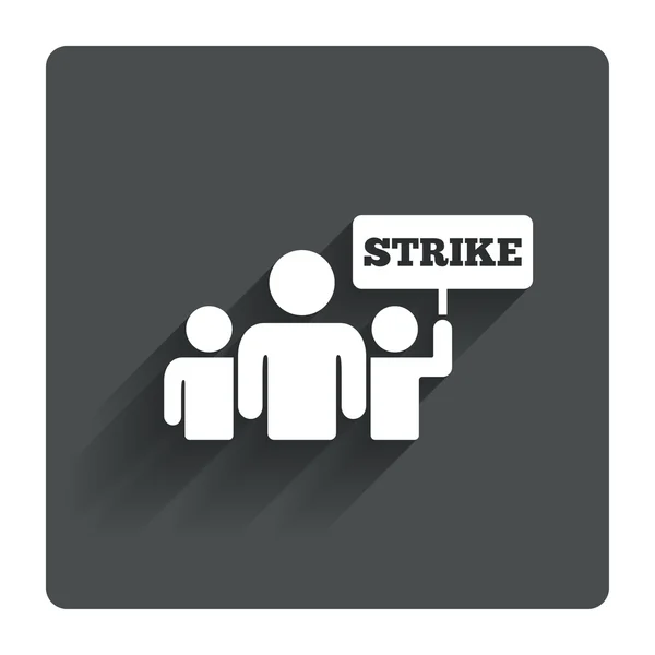 Strike icon. — Stock Vector