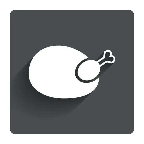 Chicken icon. — Stock Vector