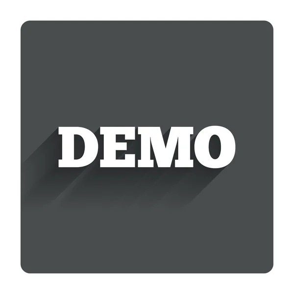 Demo tecken — Stock vektor