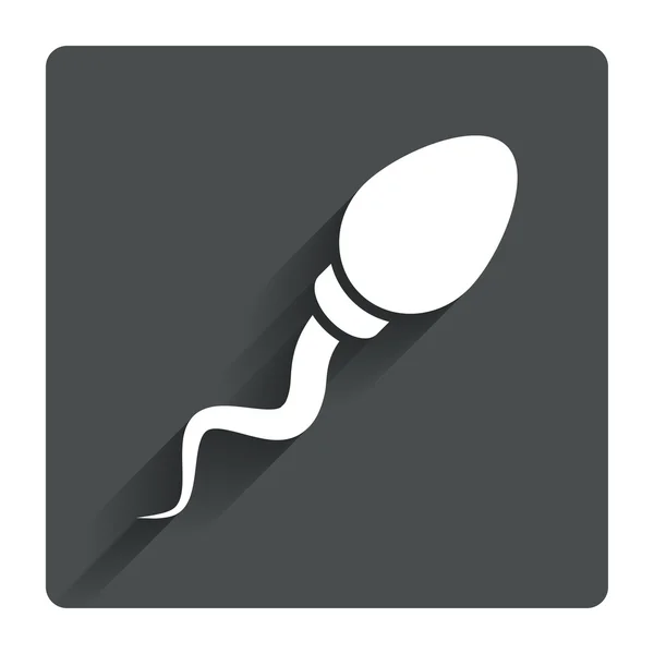 Icona dello sperma . — Vettoriale Stock