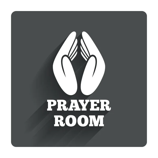 Panneau de salle de prière — Image vectorielle