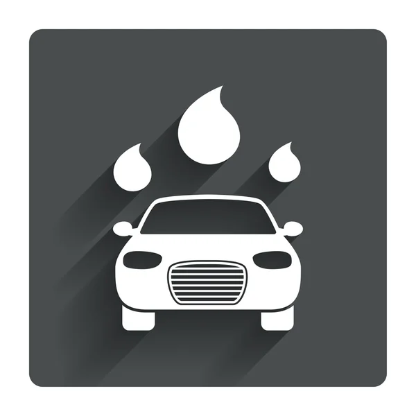Car wash icon. — Stockvector