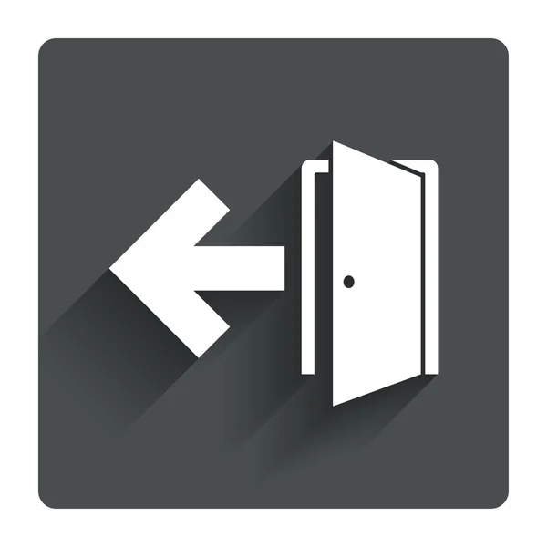 Emergency exit icon. — Stock Vector