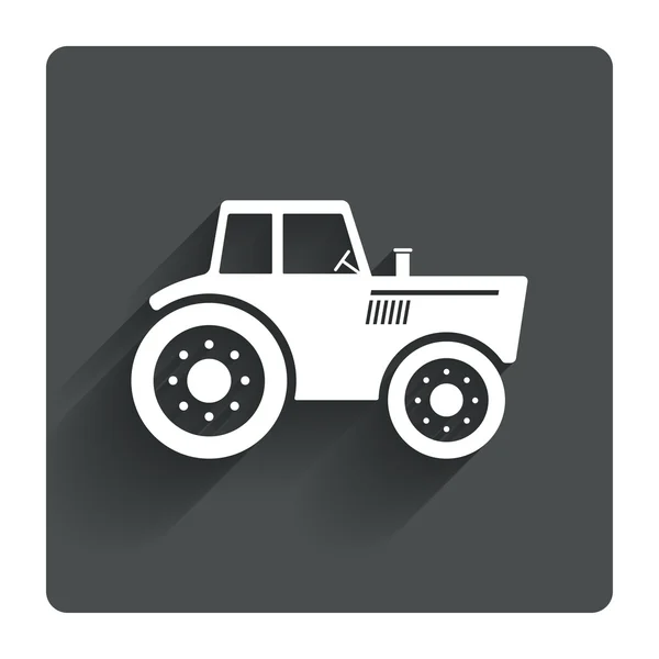 Panneau tracteur — Image vectorielle