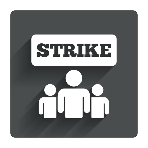Strike icon. — Stock Vector