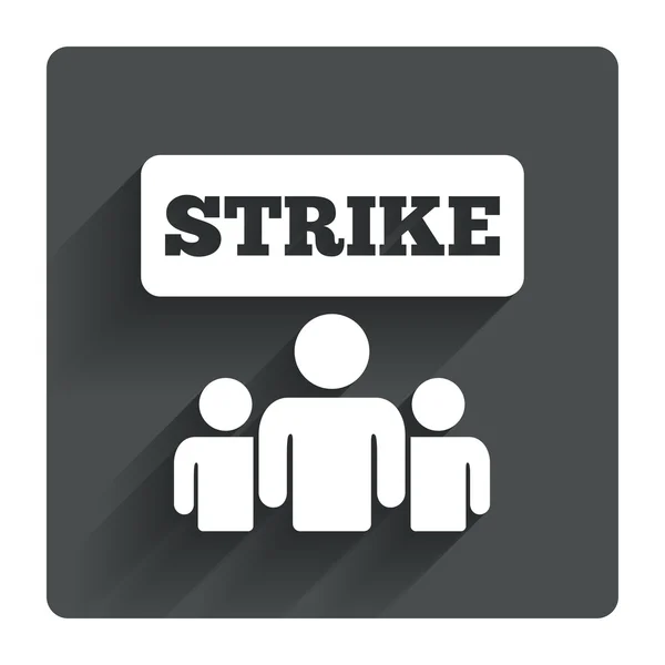 Strike simgesini. — Stok Vektör