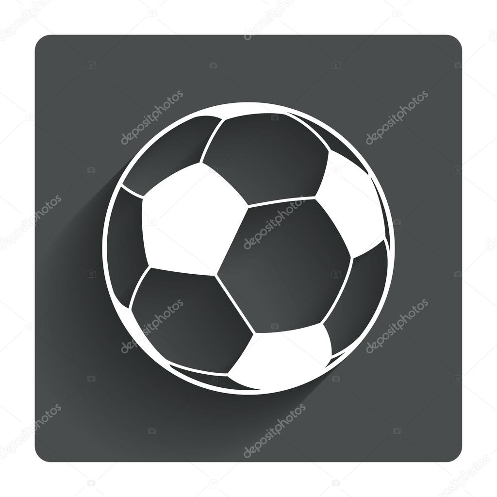 サッカー ボールのアイコン ストックベクター C Blankstock