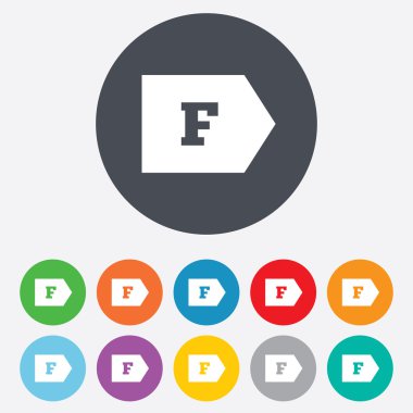 Enerji verimlilik sınıfı F.