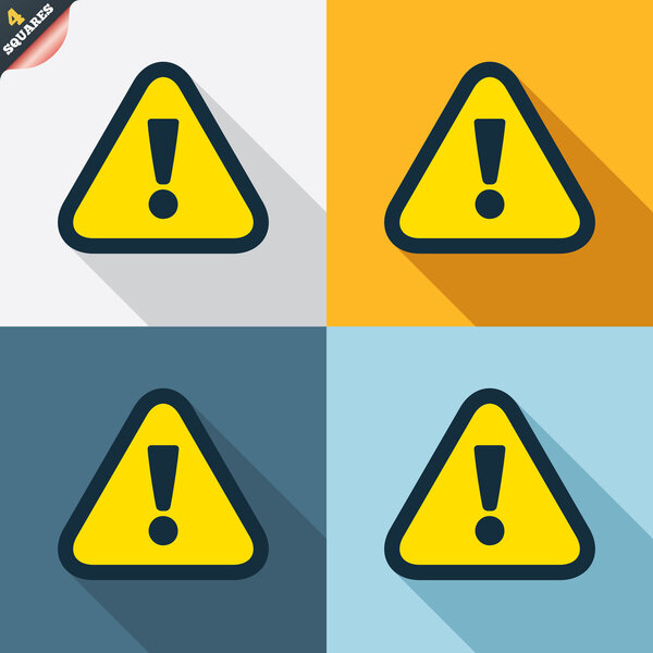 Значки внимания
