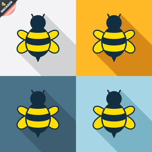 Signos de abeja — Vector de stock