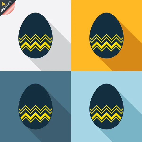 Señales de huevo de Pascua — Vector de stock