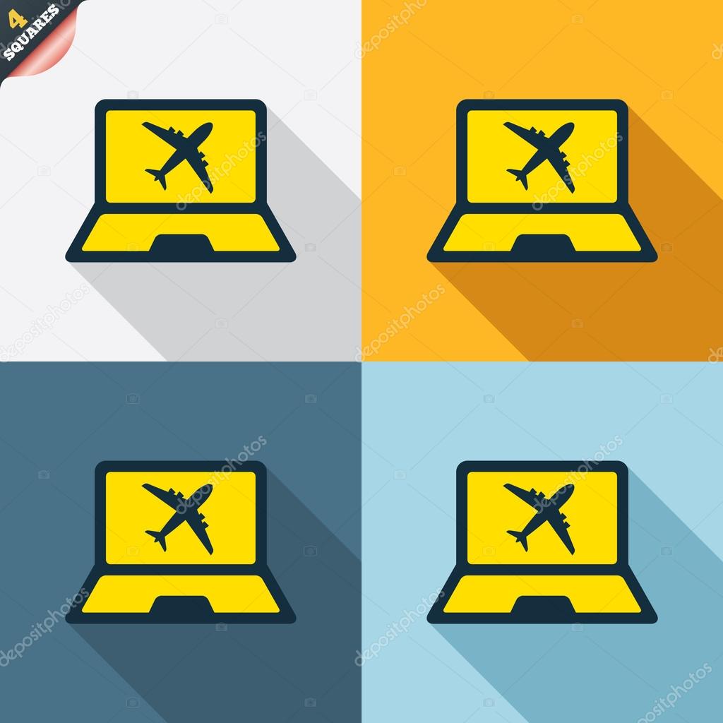 Online checkin signs Stock Vector by ©Blankstock 62869277