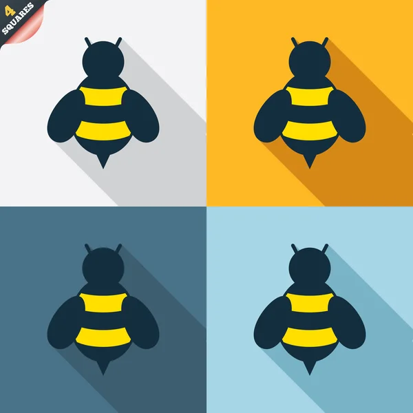 Signos de abeja — Vector de stock