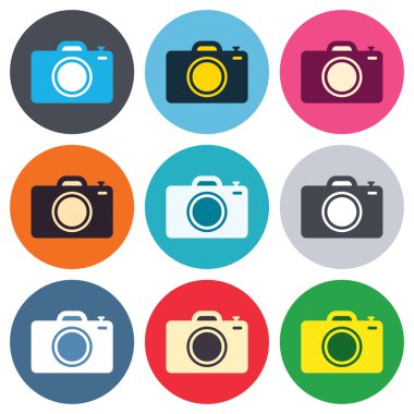 Fotoğraf kamera işaretleri