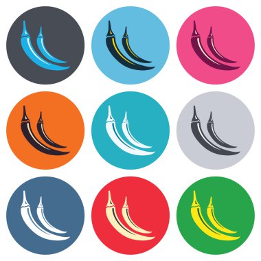 Sıcak biber işaretleri