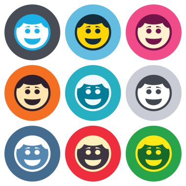 gülümsemek yüz simgeleri