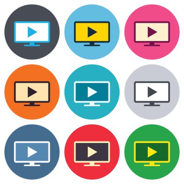 Geniş ekran Tv modu işaretleri