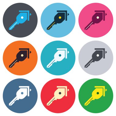 Anahtar--dan ev işaretleri