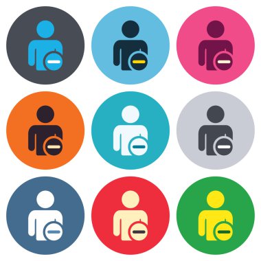 Kullanıcı işareti simgelerini silin