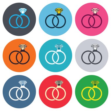 Alyans simgeler imzalamak