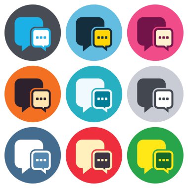 Sohbet işareti simgeleri