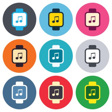 Akıllı izlemek işareti simgeleri