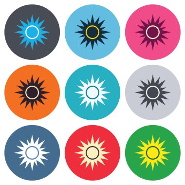 Güneş işareti simgeleri