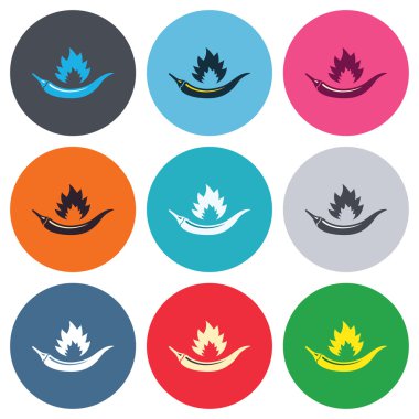 Sıcak biber işaretleri