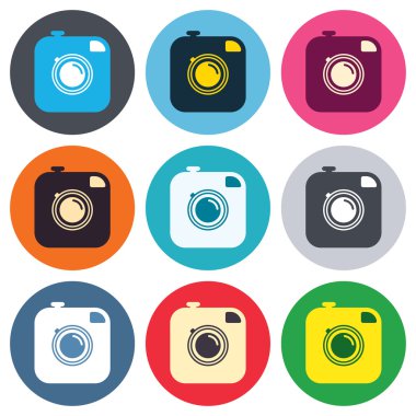 Yenilikçi fotoğraf kamera işaretleri