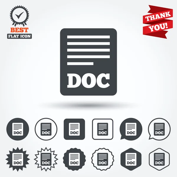 File document icons — Stock Vector