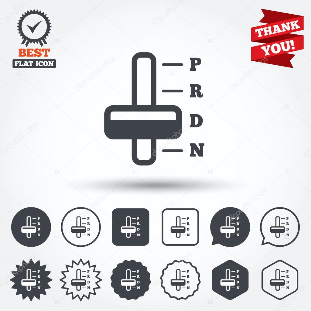 Automatic transmission signs