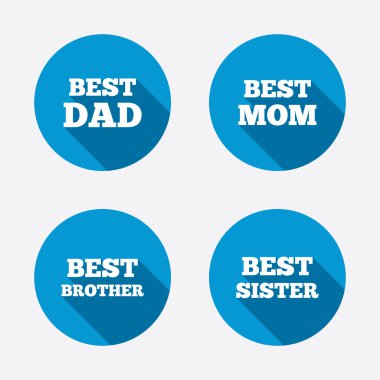 En iyi anne ve baba, kardeşi ve kız kardeşi