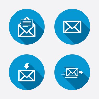 posta zarf simgeleri.