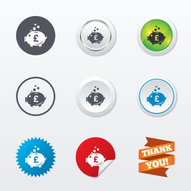 Kumbara işareti simgeleri