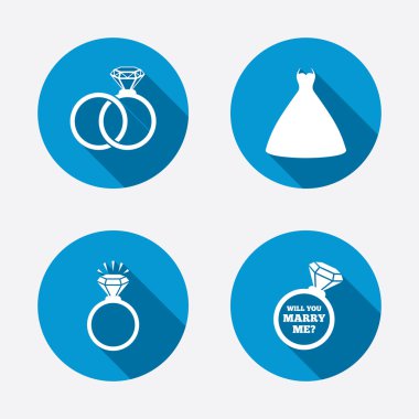 Gelin ve damat yüzükleri sembolleri