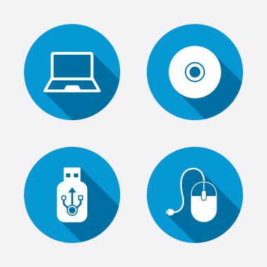 defter pc ve usb simgeler.