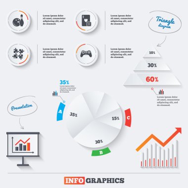 Bowling ve casino işaretleri.