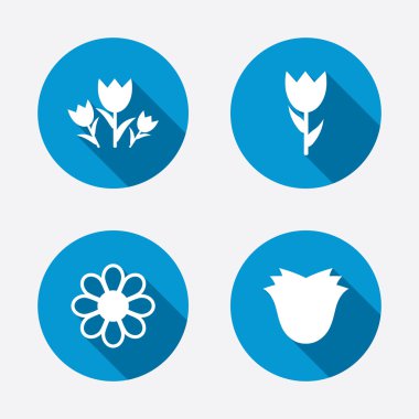 çiçek işareti simgeleri