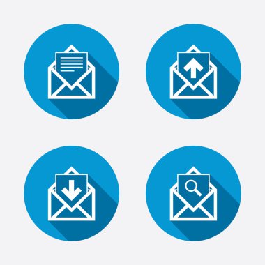 posta zarf simgeleri.