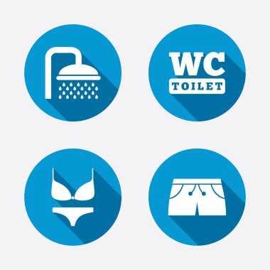 Yüzme Havuzu simgeler.