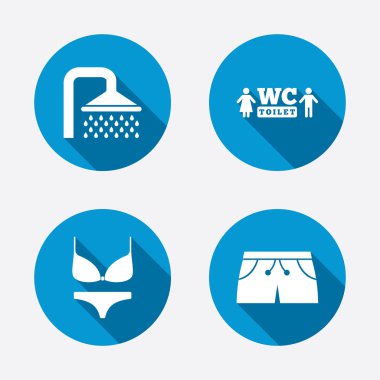 Yüzme Havuzu simgeler.