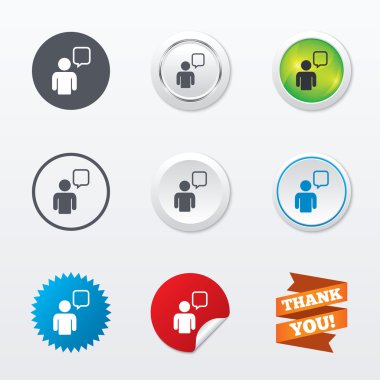 Sohbet işareti simgeleri