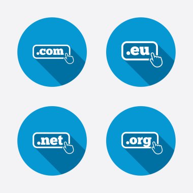 üst düzey etki alanları işaretleri.