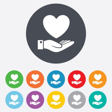 Kalp ve el işaretleri