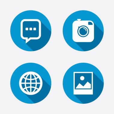 Sosyal medya simgeleri.