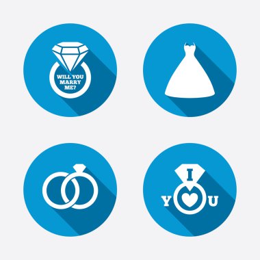 düğün elbise simgeler