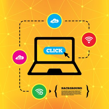wifi kablosuz ağ kutsal kişilerin resmi.