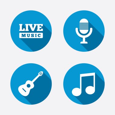 müzikal öğeleri simgeler