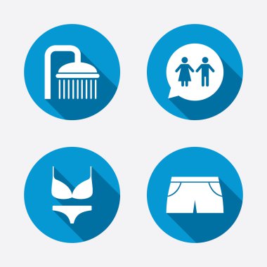 Yüzme Havuzu simgeler.