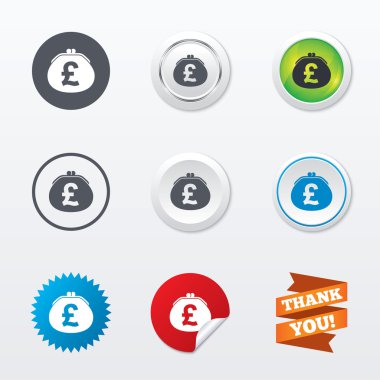 M-cüzdan Lirası işareti simgeleri